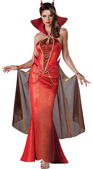 F1625 DELUXE DEVILISH DELIGHT COSTUME